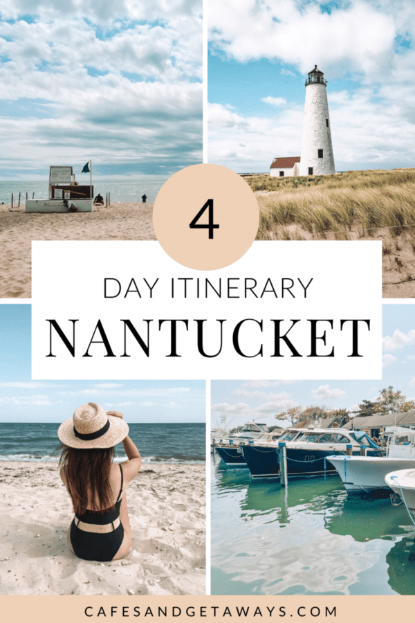 day trip itinerary nantucket