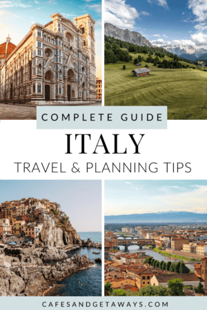 travel guidelines to italy