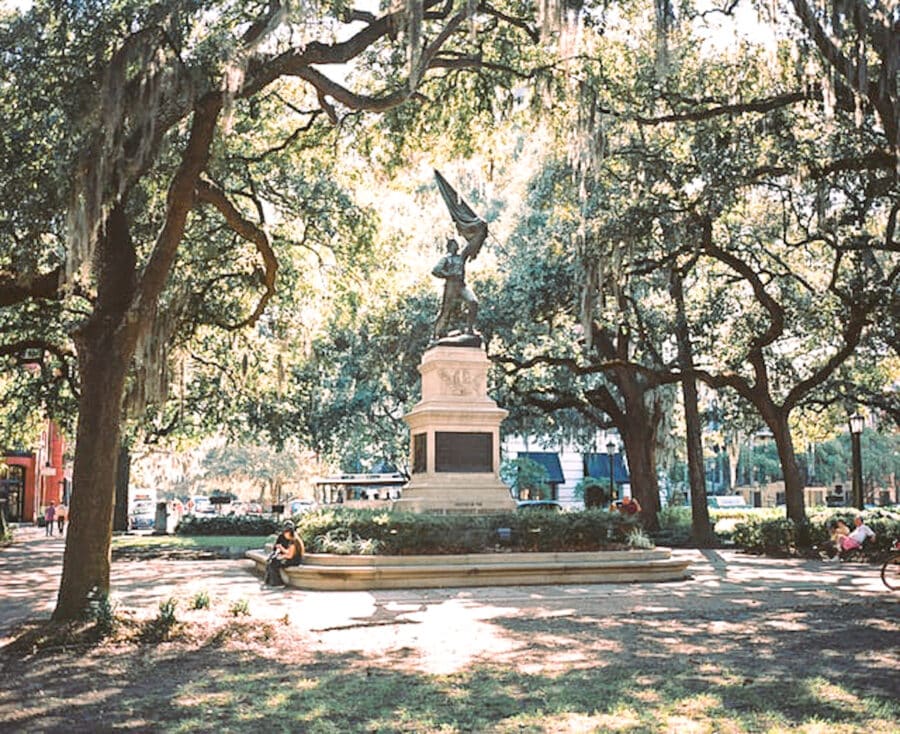 Savannah itinerary