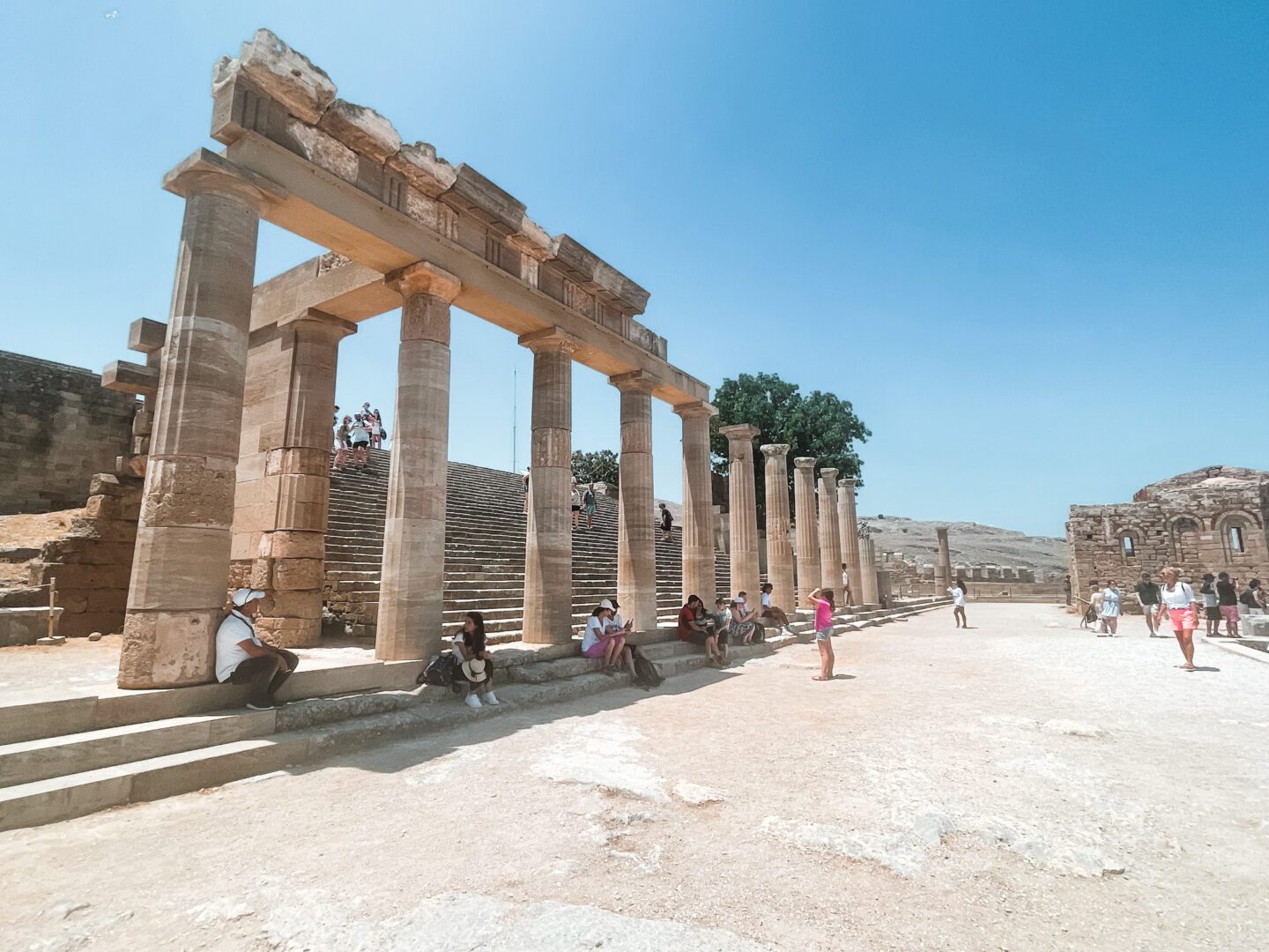 guide to the Acropolis of Lindos