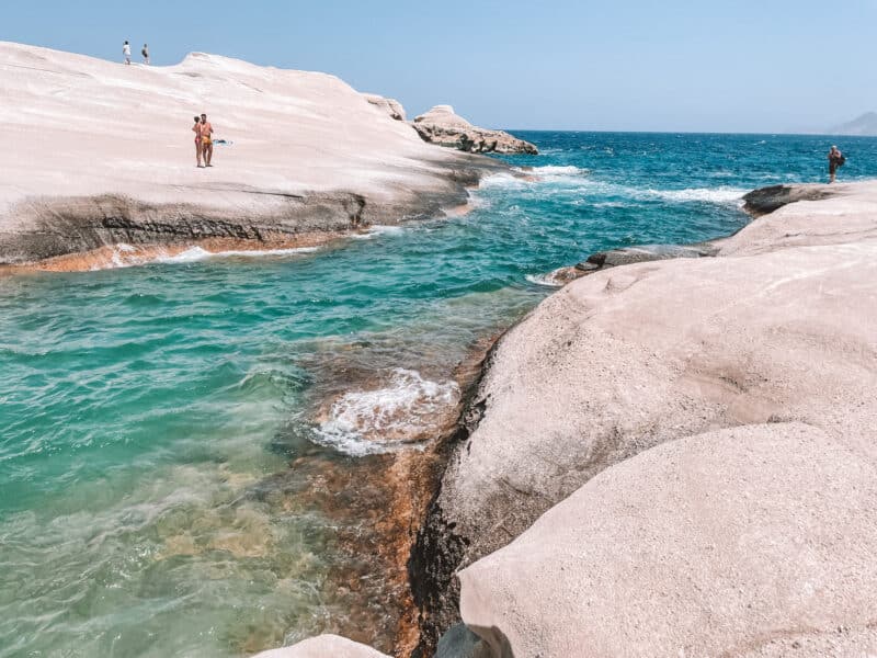 milos beaches