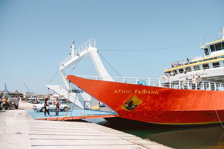 guide to Greek ferries