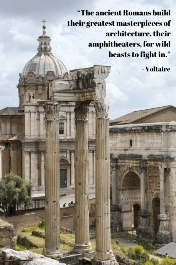 125 Captivating Rome Quotes to Inspire You - Cafes and Getaways