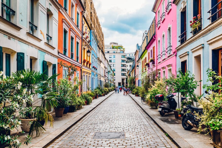 prettiest streets in Paris