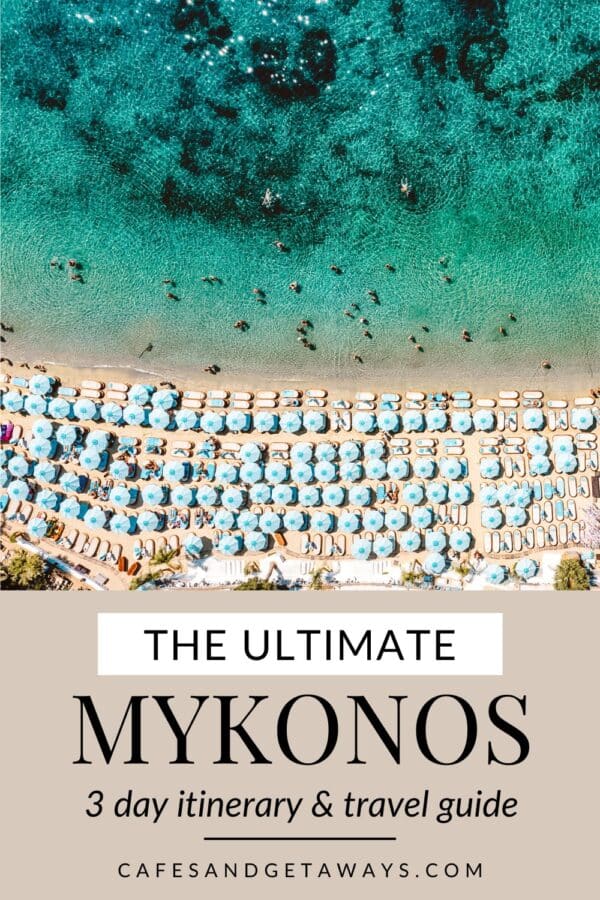 3 days in Mykonos