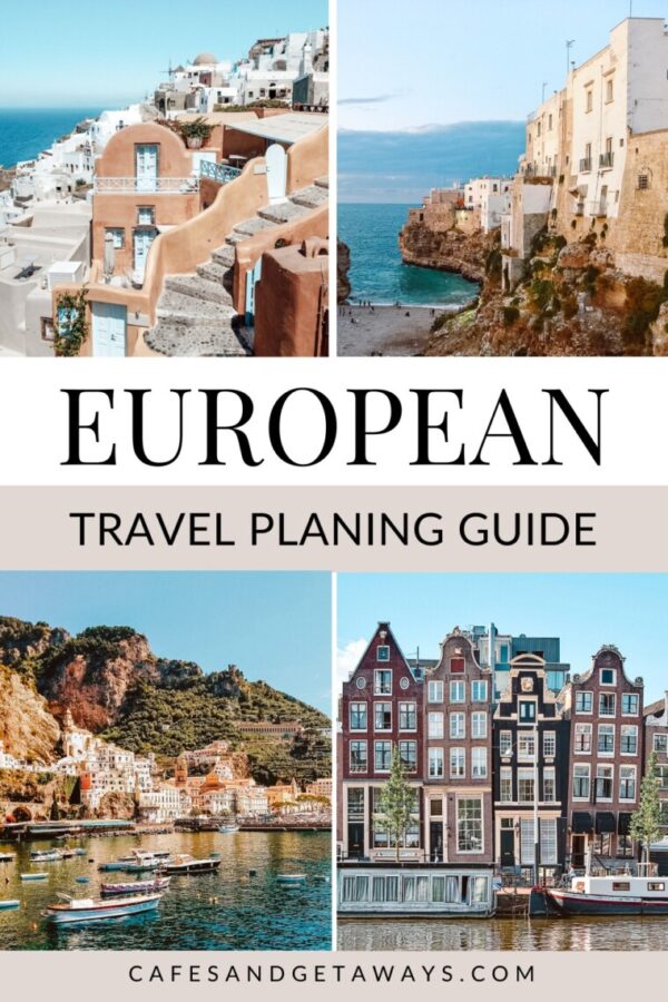 Europe travel checklist