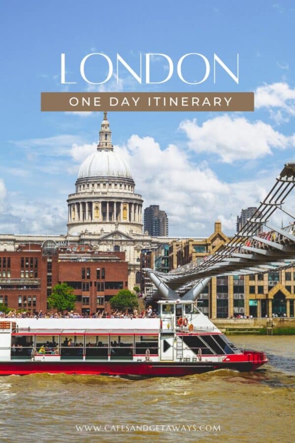 One day London itinerary