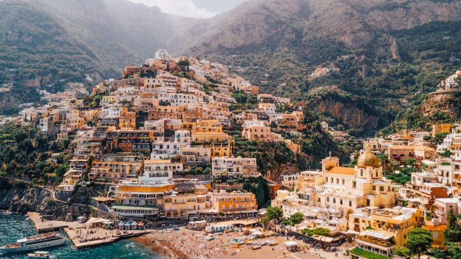 beaches in Positano